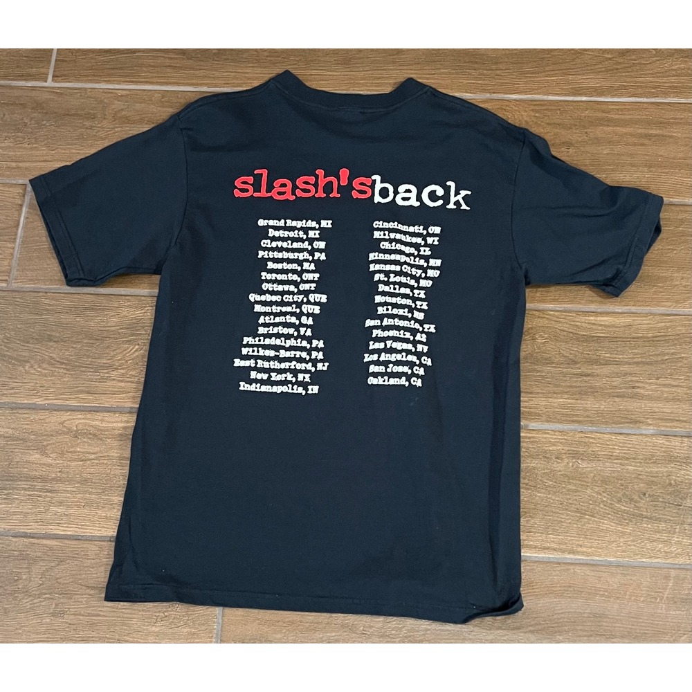 Vintage 2000 Slash's Snakepit Ain't Life Grand Tour T-Shirt Anvil Black Medium - Picture 5 of 6